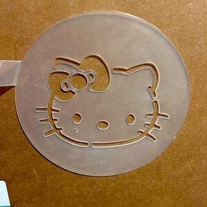 Hello Kitty Cake Stencil